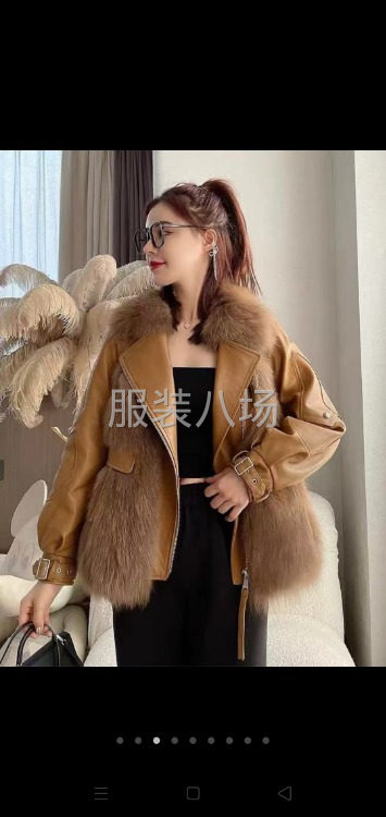 加工狐狸毛领，帽条-第1张图片