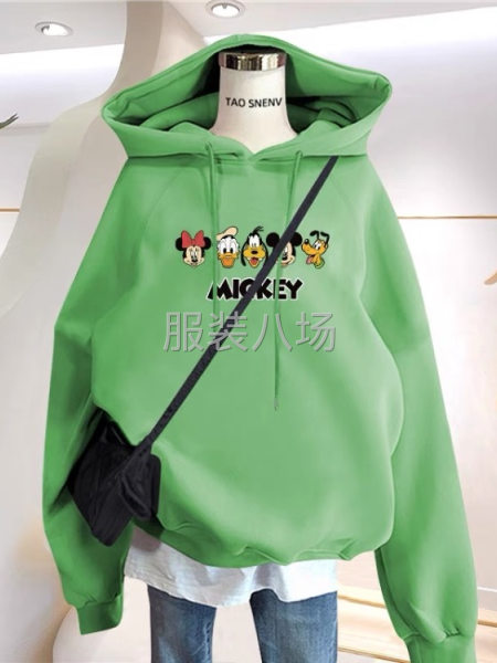 女装卫衣套头款秋款保暖衣-第2张图片