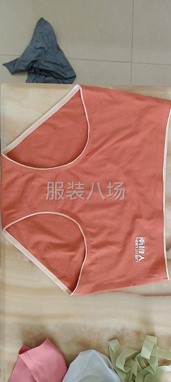 本厂专业加工无痕一片成型贴胶内裤-第1张图片