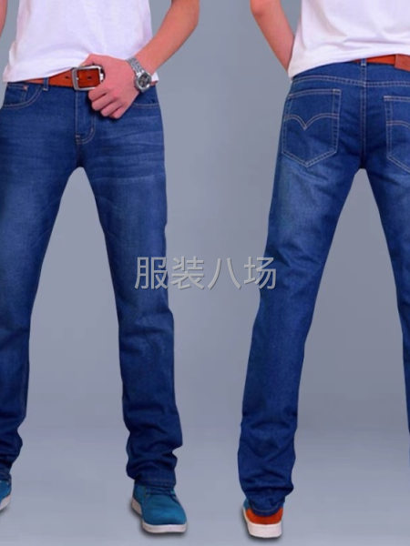 弹力男装牛仔裤长裤尾货齐码-第3张图片