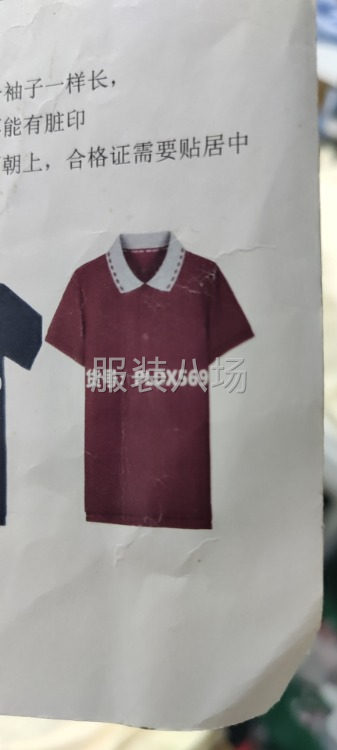 承接加工，针织布料，开胸上领为主-第1张图片
