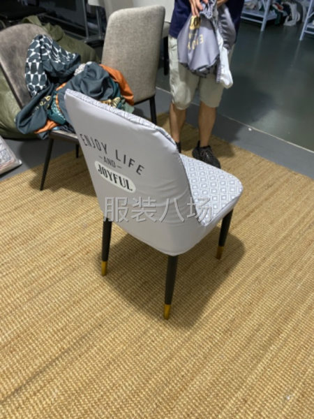 1万件针织空气层椅套，锁边+平车工艺简单，长期稳定供货-第2张图片