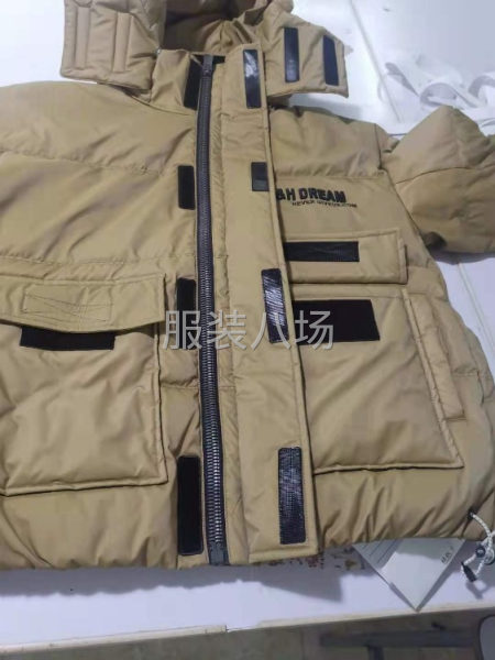 接冬装服装加工，棉服羽绒风衣外套-第1张图片