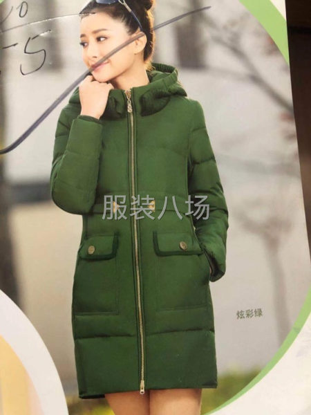 2000件女装冬季新款羽绒棉衣韩版中长款棉服连帽棉袄外套，2-第3张图片