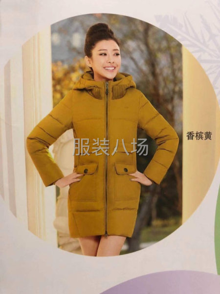 2000件女装冬季新款羽绒棉衣韩版中长款棉服连帽棉袄外套，2-第6张图片