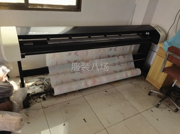 服装厂9成新唛架机转让，可打1.8米宽。2500送墨盒-第1张图片