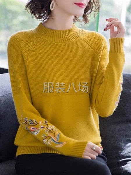 女装秋冬款套头毛衣走量款-第1张图片