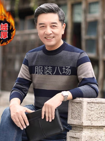 加绒厚款男装毛衣款式好-第2张图片