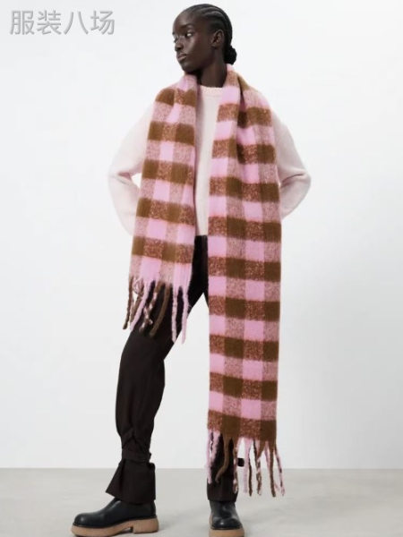 围巾🧣 披肩 常年生产日本欧州围巾披肩，休闲小毯子的工厂-第8张图片