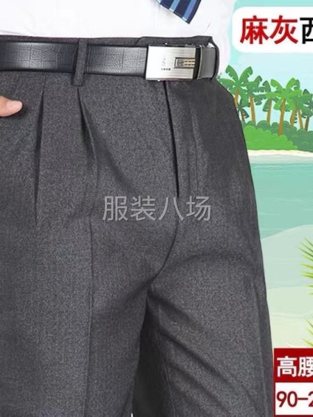 批发中老年男装加绒西裤1万件-第5张图片