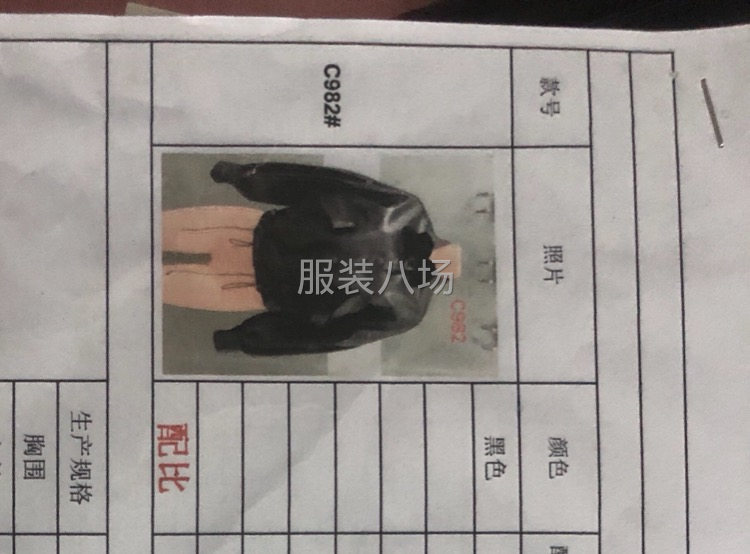 800件女装/夹克风衣外发-第1张图片