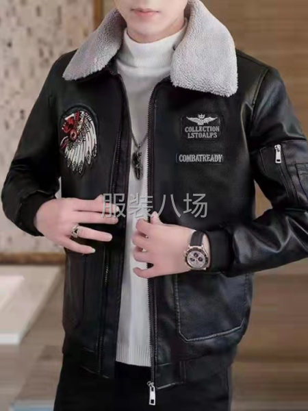 潮流男裝皮衣5000多件清貨低價(jià)處理-第1張圖片