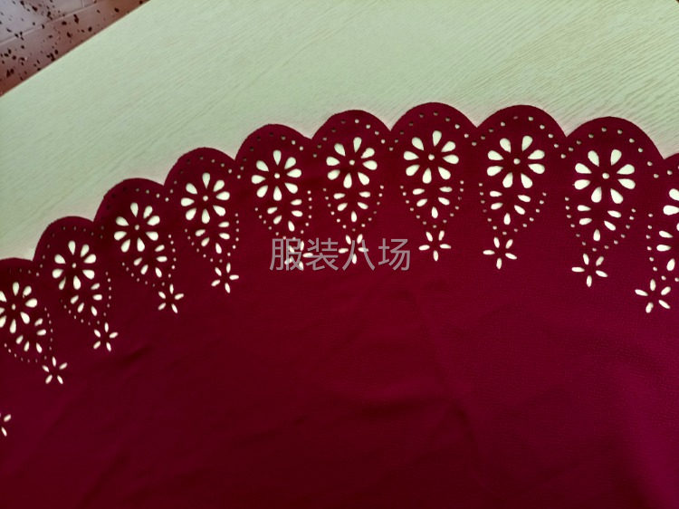 激光烧花镂空，印花定位片切割-第3张图片