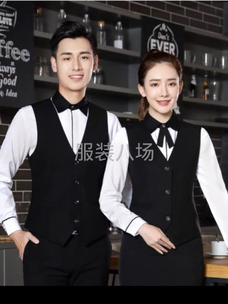 专业生产酒店制服厨师服衬衫裤子保安保洁服-第7张图片