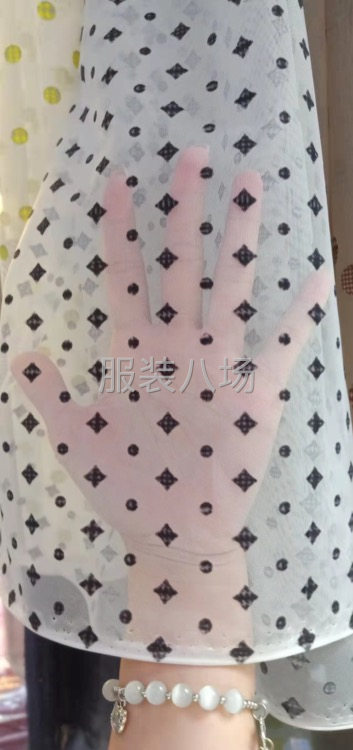 女装时尚面料混色双色植绒-第6张图片
