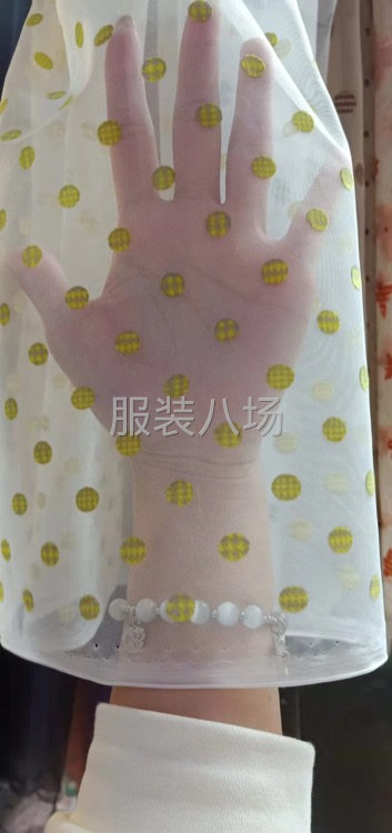 女装时尚面料混色双色植绒-第9张图片