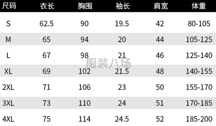 处理纯棉短袖35000件尺码齐全200克纯棉价格低