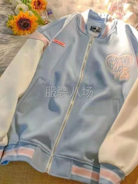 承接开袋贴袋拉链卫衣，棒球服，休闲裤，拉链裤等-第1张图片