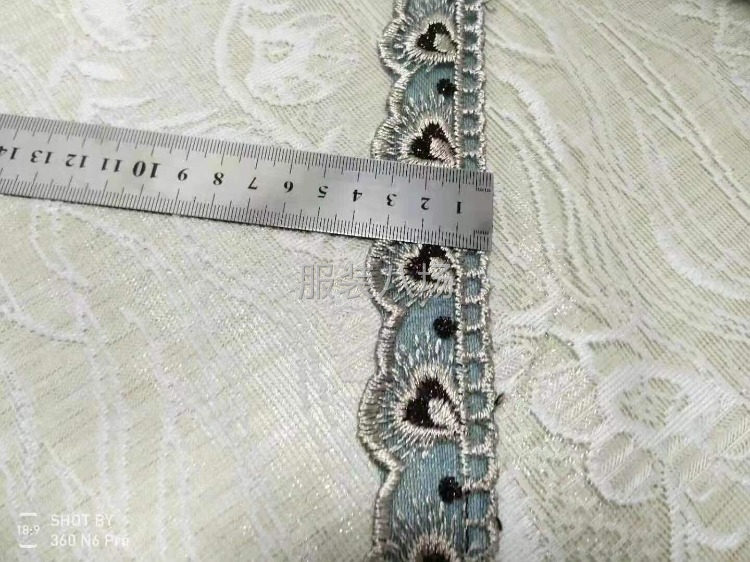 服装沙发垫窗帘床上用品刺绣花边辅料-第2张图片