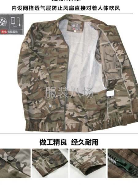 3千件带风扇工作服外发-第4张图片