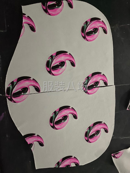 印花压花绣花手工订珠手绘加工-第2张图片
