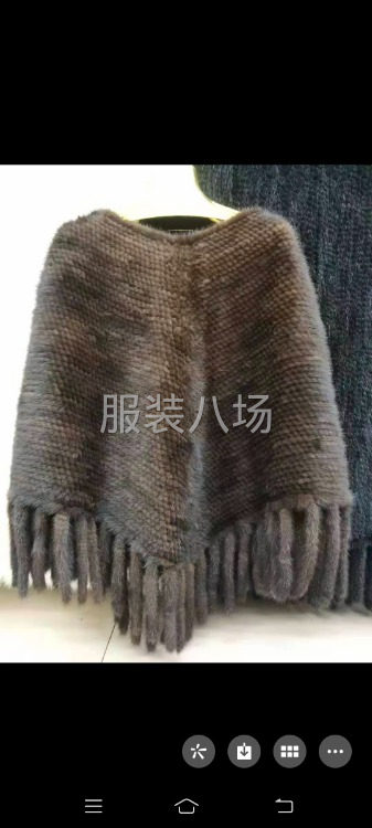 皮毛編織衣服，毛領吊制-第1張圖片