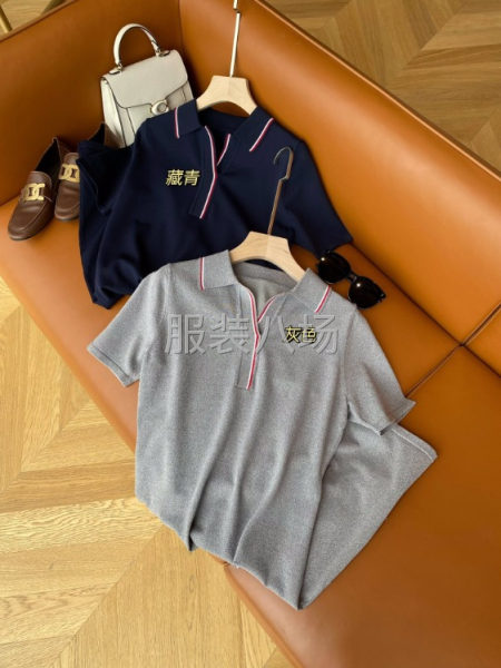 批发v领连衣裙1万件-第4张图片