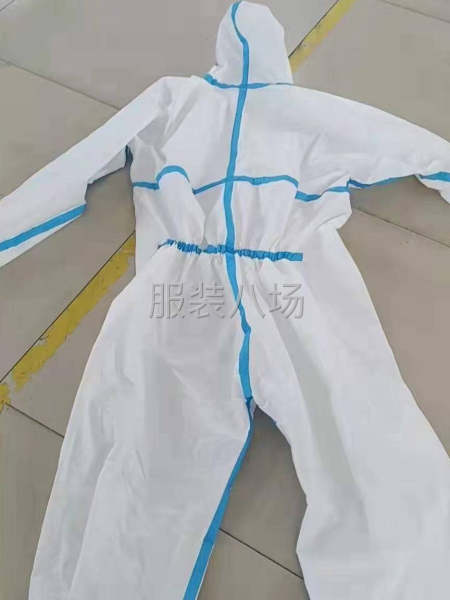 批发防护服压胶不连脚180#185#2万件-第1张图片