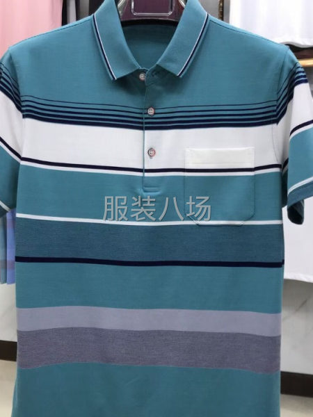 纯棉男装翻领短袖多款式-第2张图片