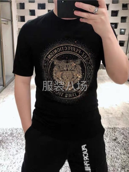 承接烫图 烫钻 刷钻加工-第4张图片