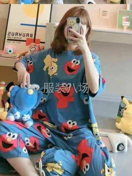 家居套装2300套，码数mlxlxxl，有独立包装，雪纺面料-第1张图片