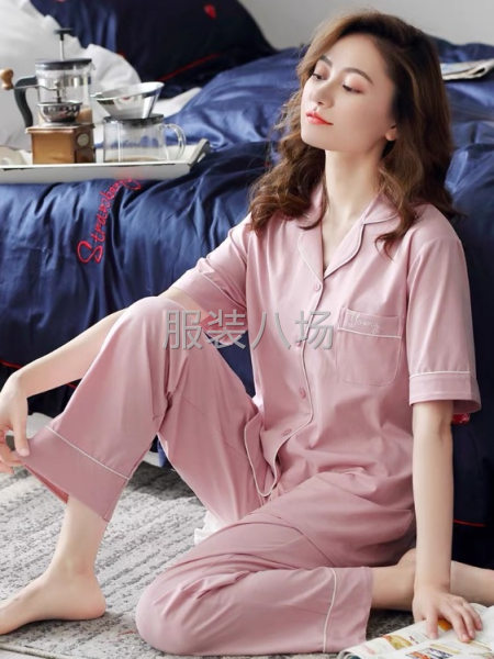 家居服套装睡衣厂招整件车位-第1张图片