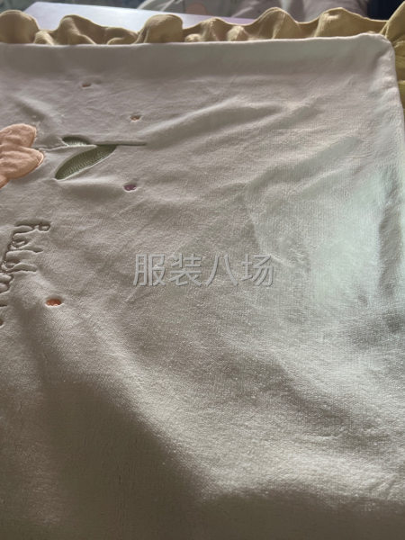 絨類荷葉邊枕套 長期外發  只要長期 工資月結-第1張圖片