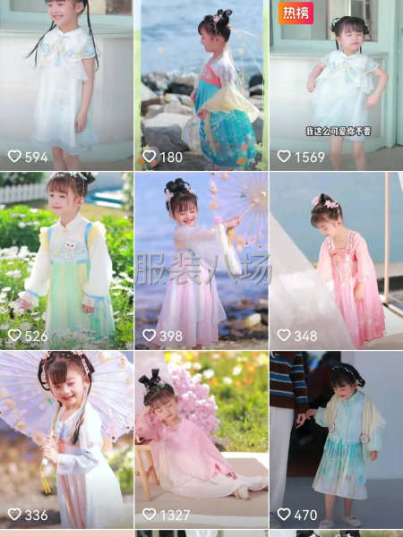 100件连衣裙/汉服/印花/绣花外发-第1张图片