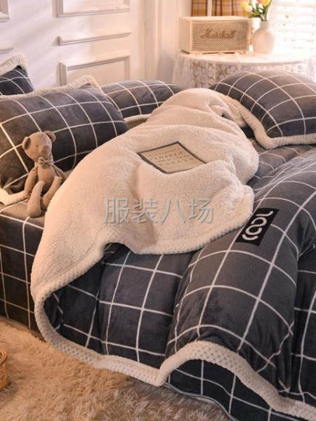 專業加工小包邊四件套  羊羔絨三件套大包邊  貝貝絨被套包邊-第8張圖片