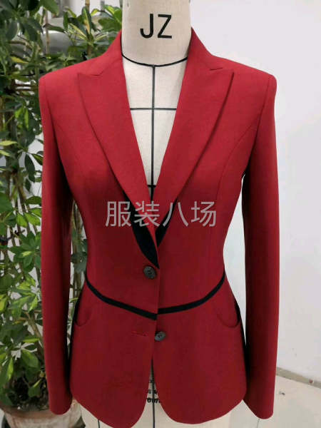 清加工，男女西服职业装大衣裤子马甲保安服-第3张图片
