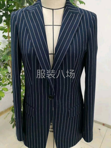 清加工，男女西服职业装大衣裤子马甲保安服-第4张图片