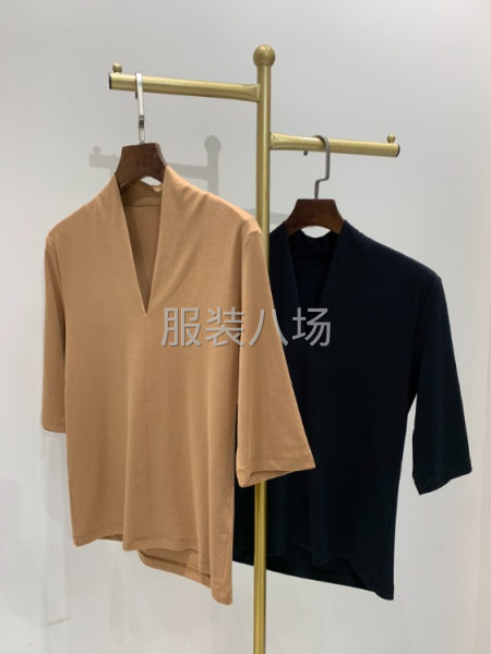 批发v领休闲服1万件-第4张图片