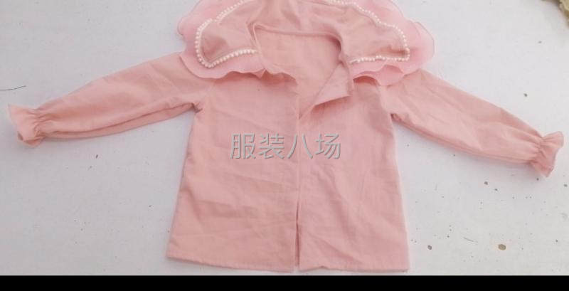 招加工厂做简单女童衬衫-第1张图片