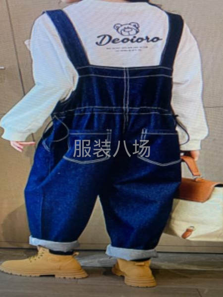 牛仔背带裤200件发本地-第1张图片