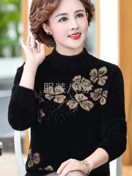 女装毛衣尾货处理批发大版-第8张图片