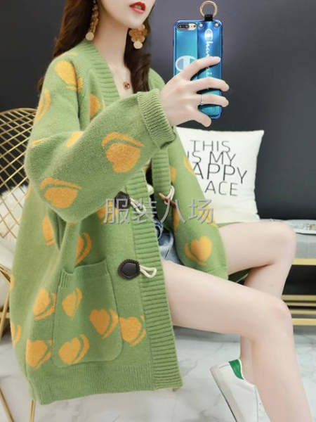 大版卡通女装开衫毛衣靓货款式-第3张图片