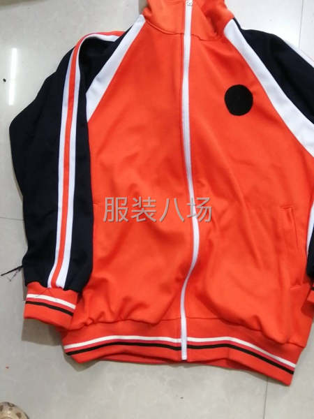 常年加工校服，運(yùn)動(dòng)服，褲子，拉鏈衫-第1張圖片