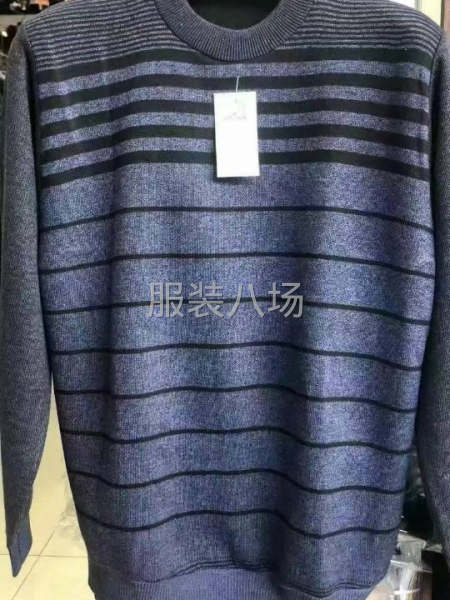 男装套头毛衣尾货批发特价-第1张图片