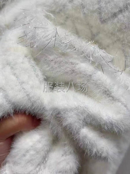 女装水貂流苏毛衣外套-第8张图片