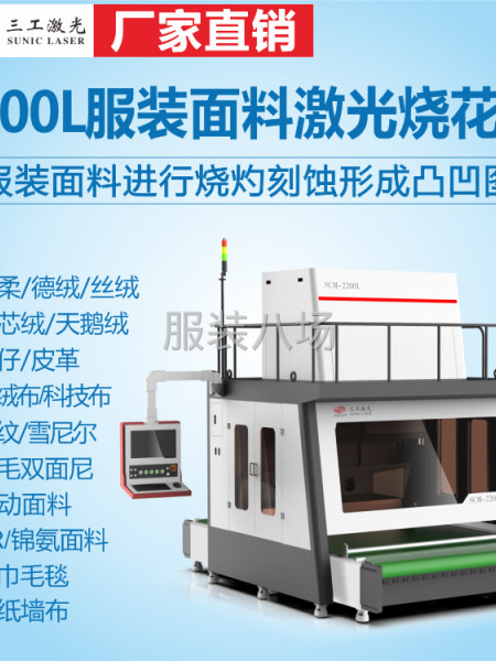 出租出售面料激光燒花機100臺-第2張圖片