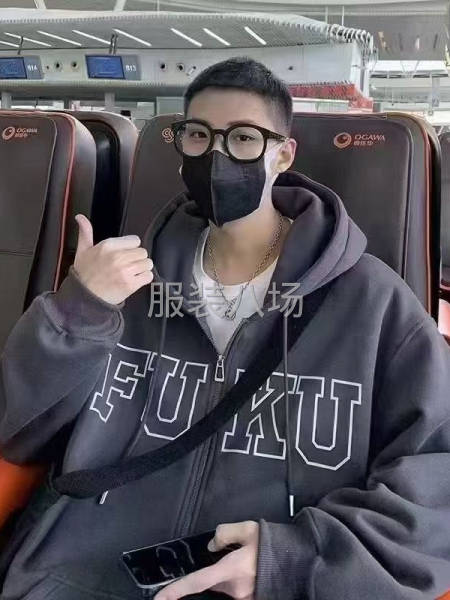 男装加绒拉链开衫卫衣-第5张图片