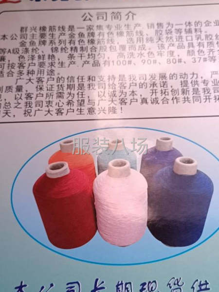 服裝輔料橡筋線-第1張圖片