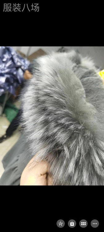 大量出售狐狸毛领，羽绒服毛领，狐狸貉子毛，厂家可以定做-第1张图片