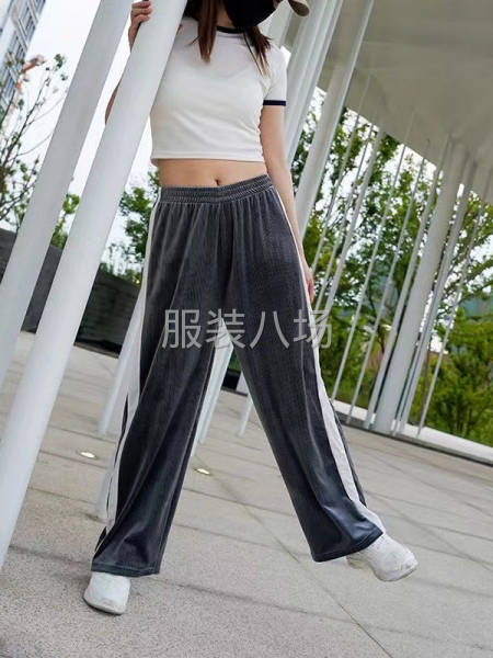 女装 金丝绒阔腿裤-第2张图片